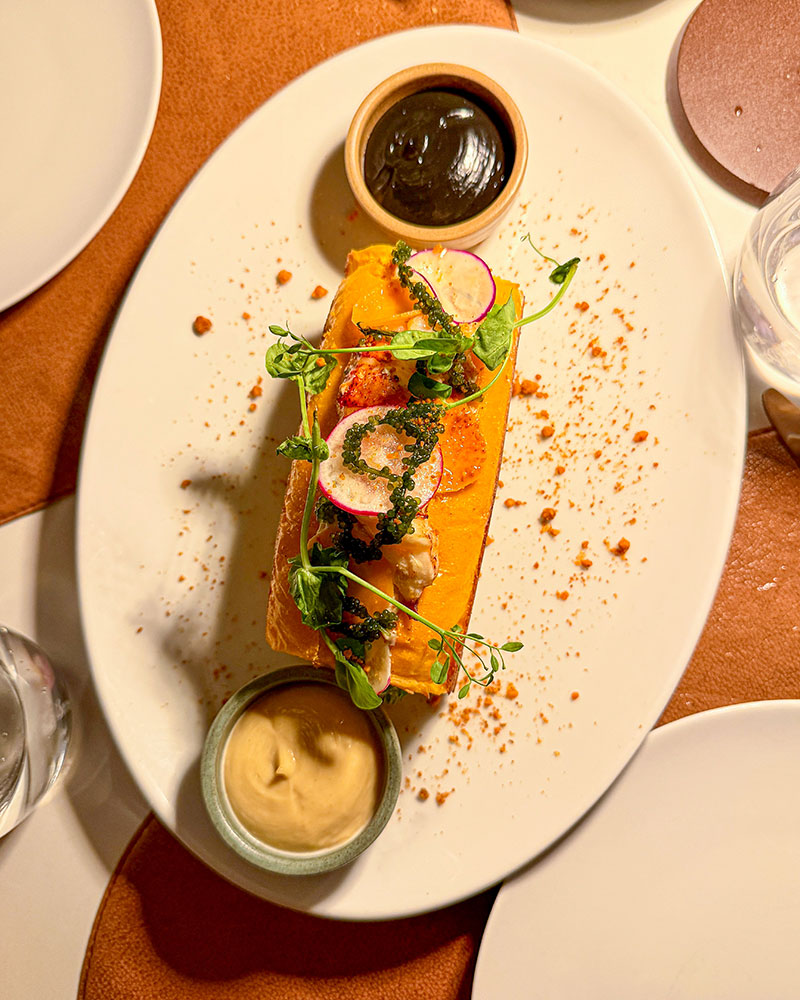 La Source restaurant lobster brioche