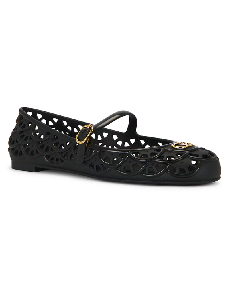 jelly shoes womens black Valentino