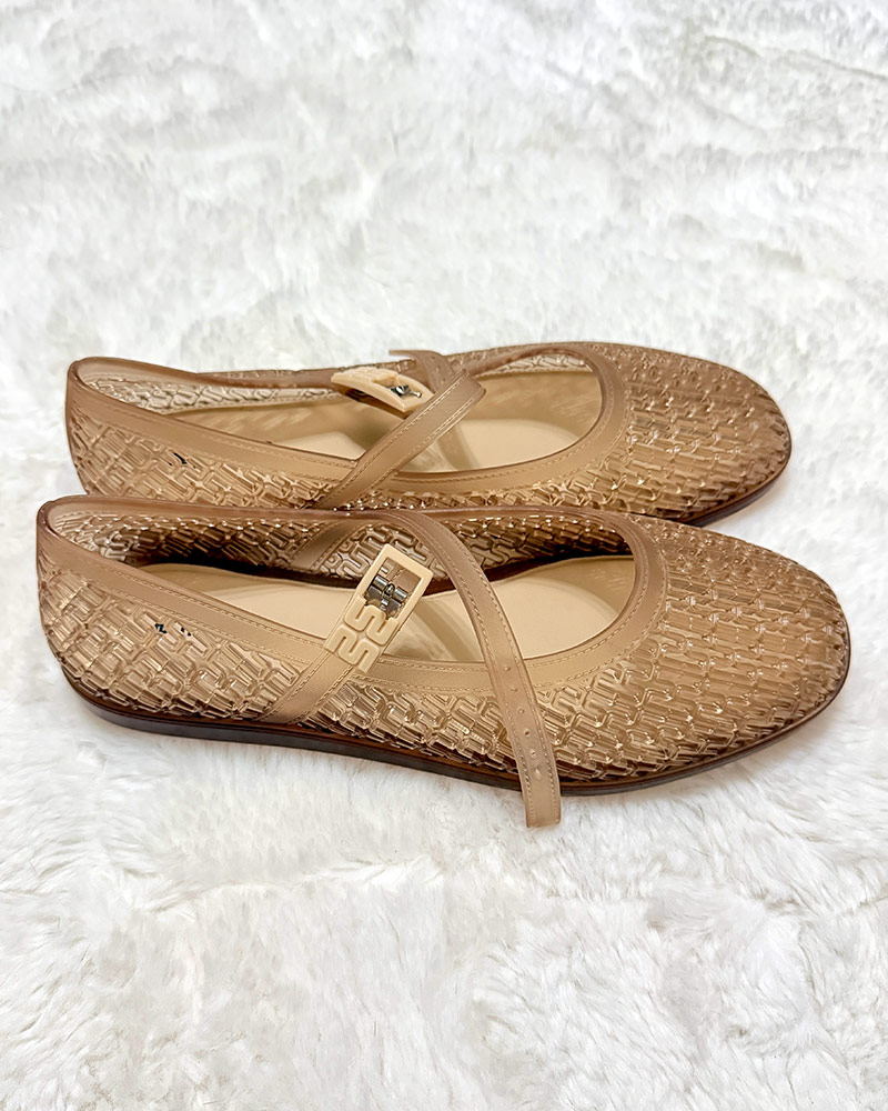 Melissa Jelly Shoes Harper nude